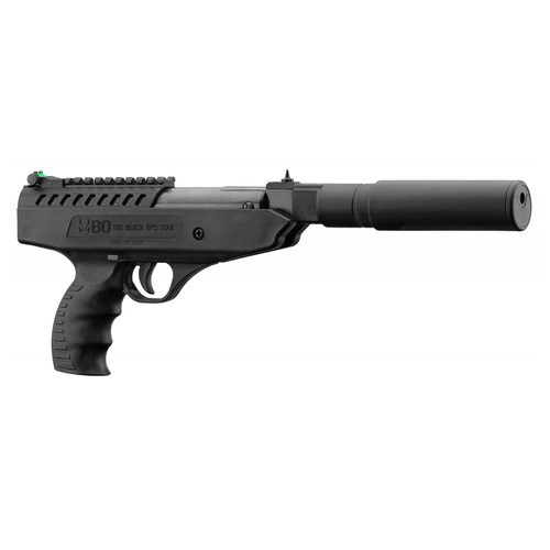 Black Ops - Пневматичний пістолет Langley Silencer - 4,5 мм - чорний - CA0161