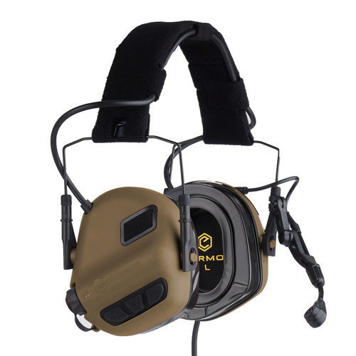 Earmor - M32 PLUS гарнітура - Coyote Brown - M32-CB (PLUS)