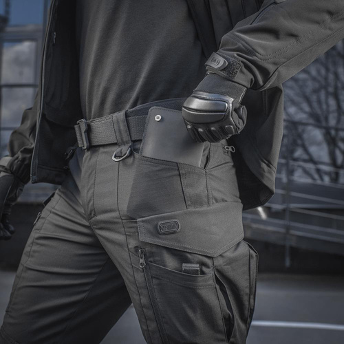 Штани тактичні M-Tac - Conquistador Gen.I Flex - Ripstop - чорний - 20059002.