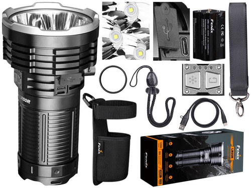 Fenix - Світлодіодний акумуляторний прожектор з функцією powerbank - 12 000 мАг - 12 000 люмен - LR50R