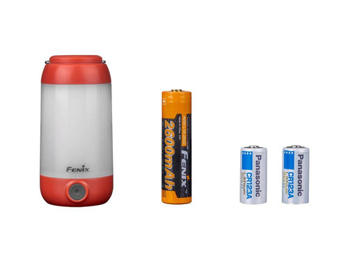 Fenix - Світлодіодний кемпінговий ліхтар - 2600 mAh 3.6 V - зелений - CL26R