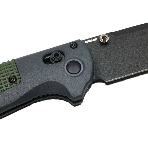 Benchmade - Складаний ніж 430BK Redoubt - D2 - сірий/зелений - 430BK