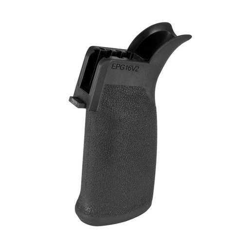 MFT - Пістолетна рукоятка для AR-15 / M16 / M4 / HK416 - кут нахилу 15° - чорна - EPG16V2-BL