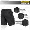 M-Tac - Тактичні шорти Aggressor - Polycotton - Rip-Stop - Black - 20018002.