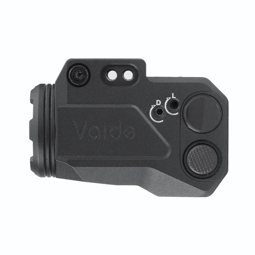 Vaide - Тактичний збройовий LED ліхтар з лазерним Compact Scrapper Combo - 500 лм - чорний - VAPLL-G01