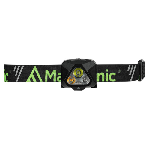 Mactronic - Налобний ліхтарик Illuma - 430 лм - USB-C - чорний - AHL0081