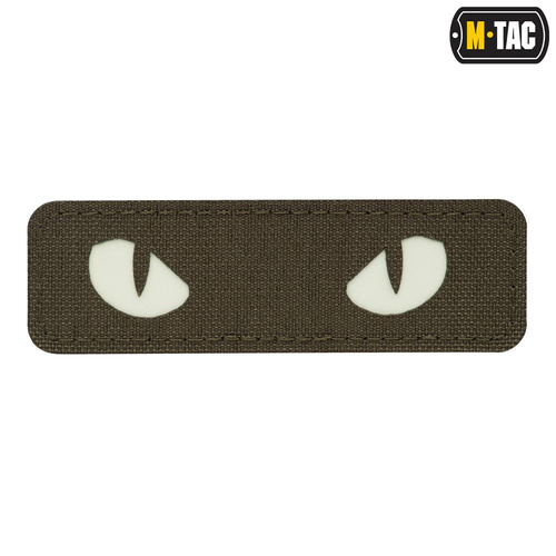 M-Tac - Нашивка Morale Patch - Cat Eyes - Laser Cut - Ranger Green - 51009239
