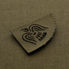 M-Tac - Нашивка Crow Banner - 500D Cordura - Laser Cut - Cut - Ranger Green - 51172023
