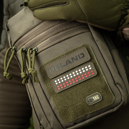 M-Tac - польська нашивка - Laser Cut - Ranger Green / Black - 51003123