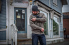 Helikon - Толстовка з капюшоном Covert Tactical Hoodie - Fullzip - Синій меланж - BL-CHF-SF-M2