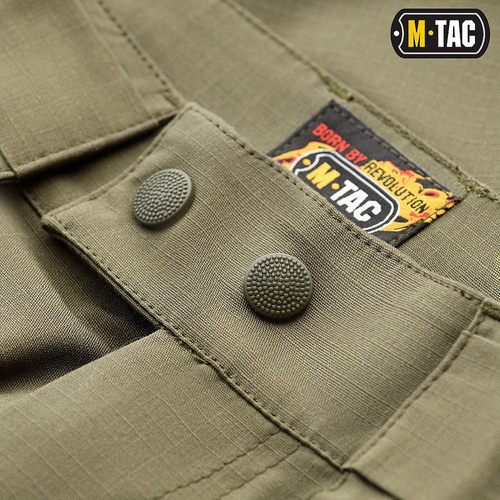 M-Tac - Тактичні шорти Aggressor - Polycotton - Rip-Stop - Dark Olive - 20018048.