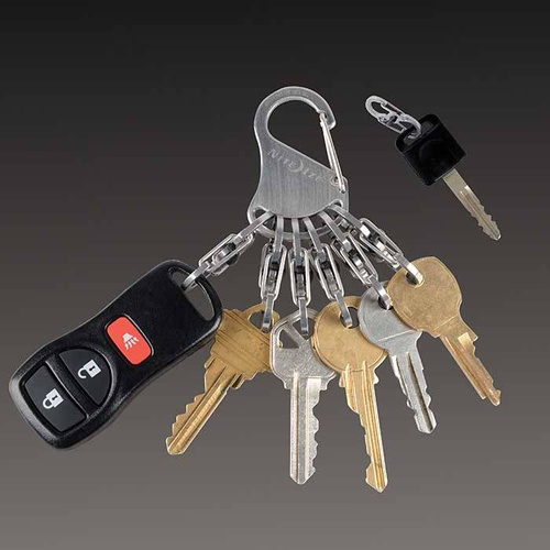 Nite Ize - Організатор для шафки S-Biner KeyRack - сталь - KLK-11-R3