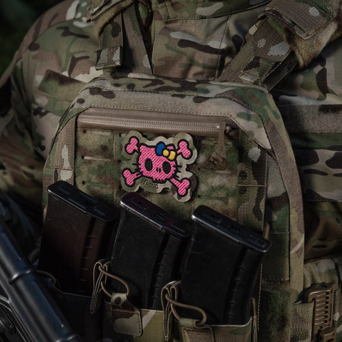 M-Tac - Нашивка Kitty Pink - Вишивка - Жовто-блакитний бант - MultiCam - 51393008