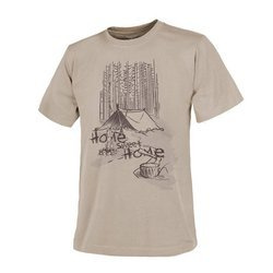Helikon - Футболка Home Sweet Home - бавовна - Khaki - TS-HSH-CO-13