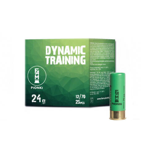 FAM Pionki - 12/70 Dynamic Training 24 г набоїв до дробовика - 25 патронів