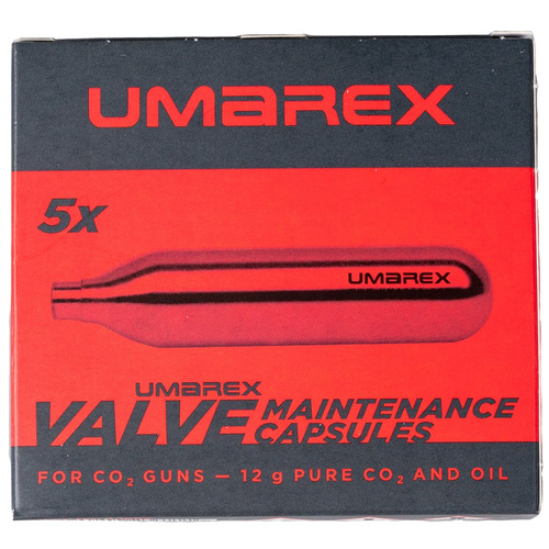 Umarex - Капсульний картридж для збереження та очищення CO2 12 г - 5 шт. - 4.1683