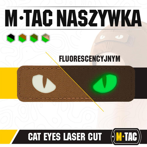 M-Tac - Нашивка Morale Patch - Cat Eyes - Laser Cut - 51009599