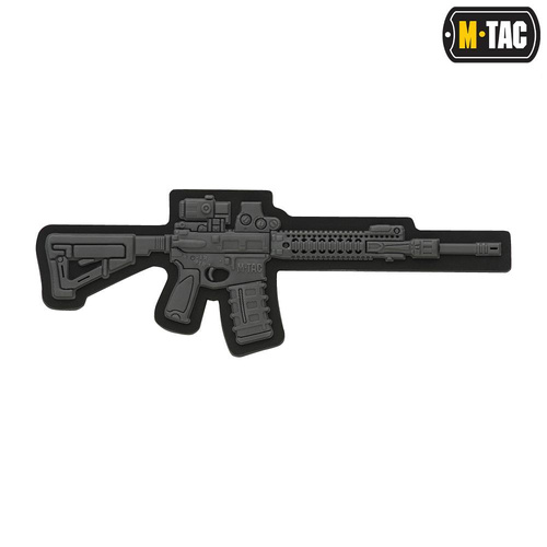 M-Tac - Нашивка AR-15  - PVC 3D - Dark Grey - 51112012 - Інше