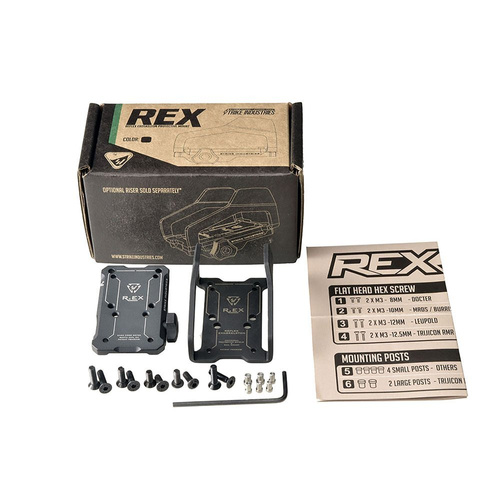 Strike Industries - Універсальна рейка + чохол коліматора R.EX Reflex Exoskeleton - SI-REX