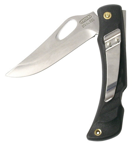 Mikov - Nóż Crocodile Clip Point Folder 90 мм кліпси - 243-NH-1/B S
