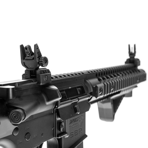 Crosman - Wiatrówka na CO2 Panther Arms DPMS SBR - Full Auto - 4,5 мм - Blow-Back - DSBR