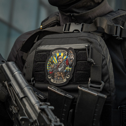 M-Tac - Нашивка Zero Tolerance - Вишивка - Cordura 500D - Yellow/Blue - 51490002
