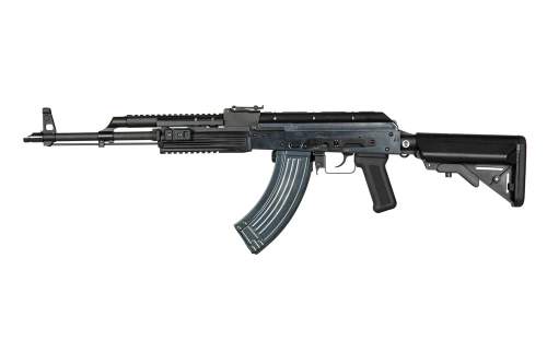 WE - Репліка карабіна AKM PMC WE-R015 - газовий відбійник - відкритий затвор - сталь - чорний - WET-02-002323 - WET-02-002323
