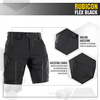 M-Tac - Тактичні шорти Rubicon Flex - 4-Way Stretch - YKK - Чорний - 20070002
