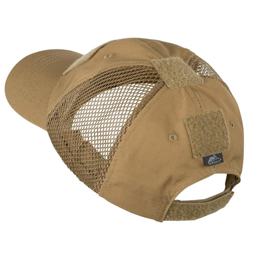 Helikon - Кепка тактична вентильована - PolyCotton Ripstop - Coyote - CZ-BBV-PR-11.