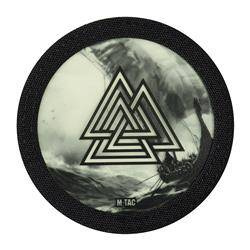 M-Tac - нашивка Valknut/Drakkar - Cordura 500D - чорний/флуоресцентний - 51291299