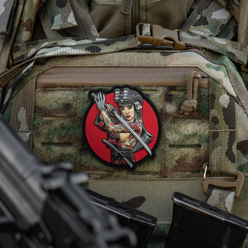 M-Tac - Tactical Girl №3 Yakuza Patch - ПВХ - Чорні татуювання - Повнокольоровий - 51116404