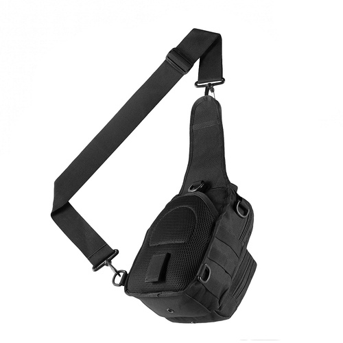 M-Tac - Сумка Urban Line City Patrol Carabiner Bag - поліестер - чорна - MTC-098-3-BK