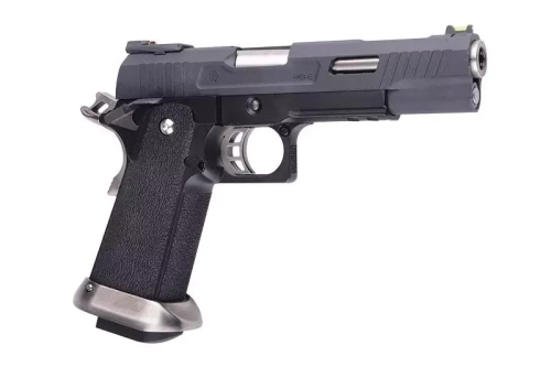 WE - Репліка газового пістолета Hi-Capa 5.1 Force "T.REX" - Чорний - WET-02-010304