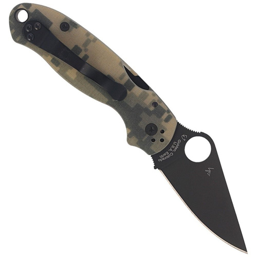 Spyderco - Складаний ніж Para 3 - CPM S45VN - Digital Camo / чорний - C223GPCMOBK