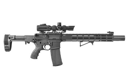 UTG - AR15 Super Slim SD Free Float - 14'' - M-LOK - Mil-Sec - Czarne - MTU046XLM