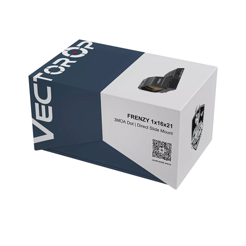 Vector Optics - Відкритий коліматор Frenzy FA 1x16x21 - Glock MOS - Чорний - SCRD-81