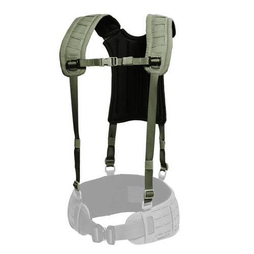 Templars Gear - H-Harness 4-точковий тактичний ремінь - MOLLE - Ranger Green - TG-H-HAR-4-RG  - тактичні ремені Templar's Gear