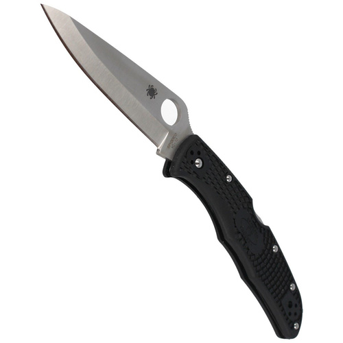 Spyderco - Складаний ніж Endura 4 - VG-10 - FRN - Чорний/Сріблястий - C10PBK