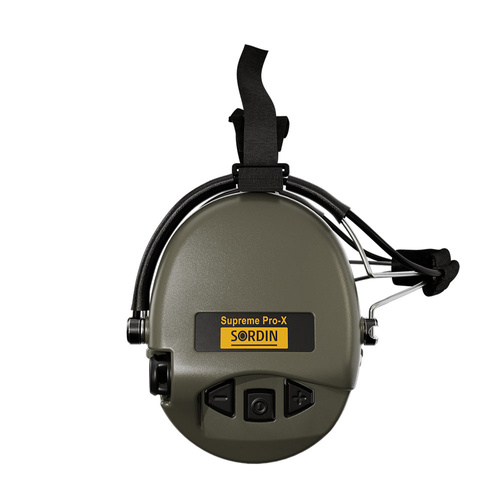 Sordin - Активні засоби захисту слуху Supreme Pro-X - на шию - Зелений - 76302-X-G-S