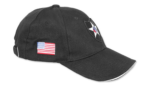 FOSTEX - Бейсболка 2-ая піхотна - чорний - 215151-225 Black