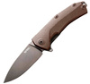 LionSteel - Складаний ніж KUR G10 - Sleipner - Коричневий - KUR BBR