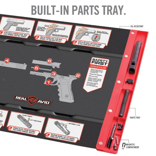 Справжній завзятий - килимок для чищення зброї Glock Smart Mat® - AVGLOCKSM