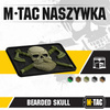 M-Tac - 3D нашивка - Бородатий череп - чорний / оливковий - 51113201