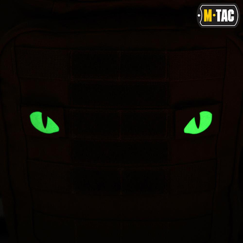 M-Tac - Флуоресцентні нашивки Tiger Eyes Laser Cut - Para - Coyote - 51140005