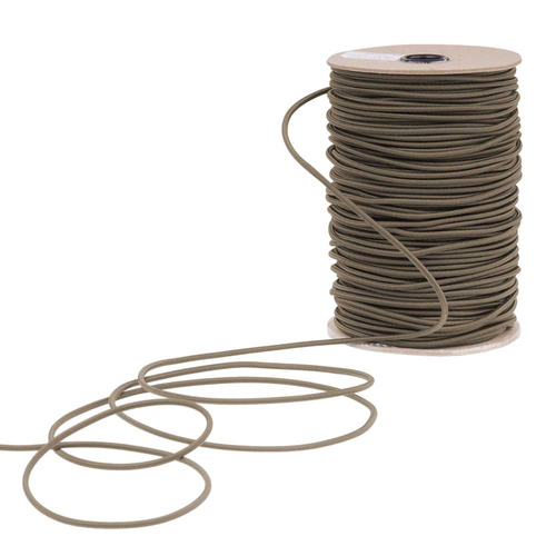 EDCX - Шнур Shock Cord - 3,6 mm - Coyote Brown - 1 м - Паракорд