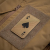 M-Tac - нашивка Ace of Spades - Cordura 500D - Coyote / Black - 51109502.