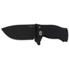 LionSteel - Nóż SR Flipper Aluminum Black / Black Blade - SR11A BB