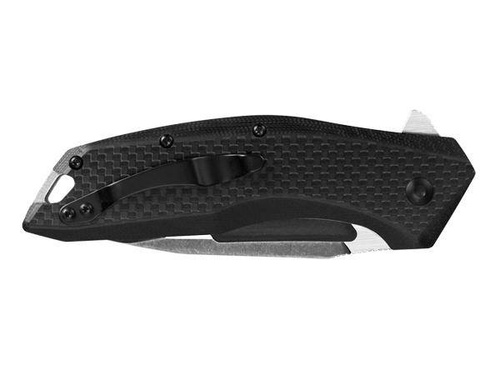 Kershaw - Тактичний ніж Flourish 3935 - 8Cr13MoV - чорний - 3935