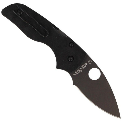Складаний ніж Spyderco - Lil' Native® G-10 Black / Black Blade - C230GPBBK