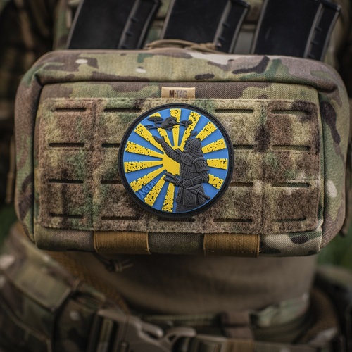 M-Tac - Нашивка "Шлях самурая" - 3D PVC - Жовтий/Синій - 51338301